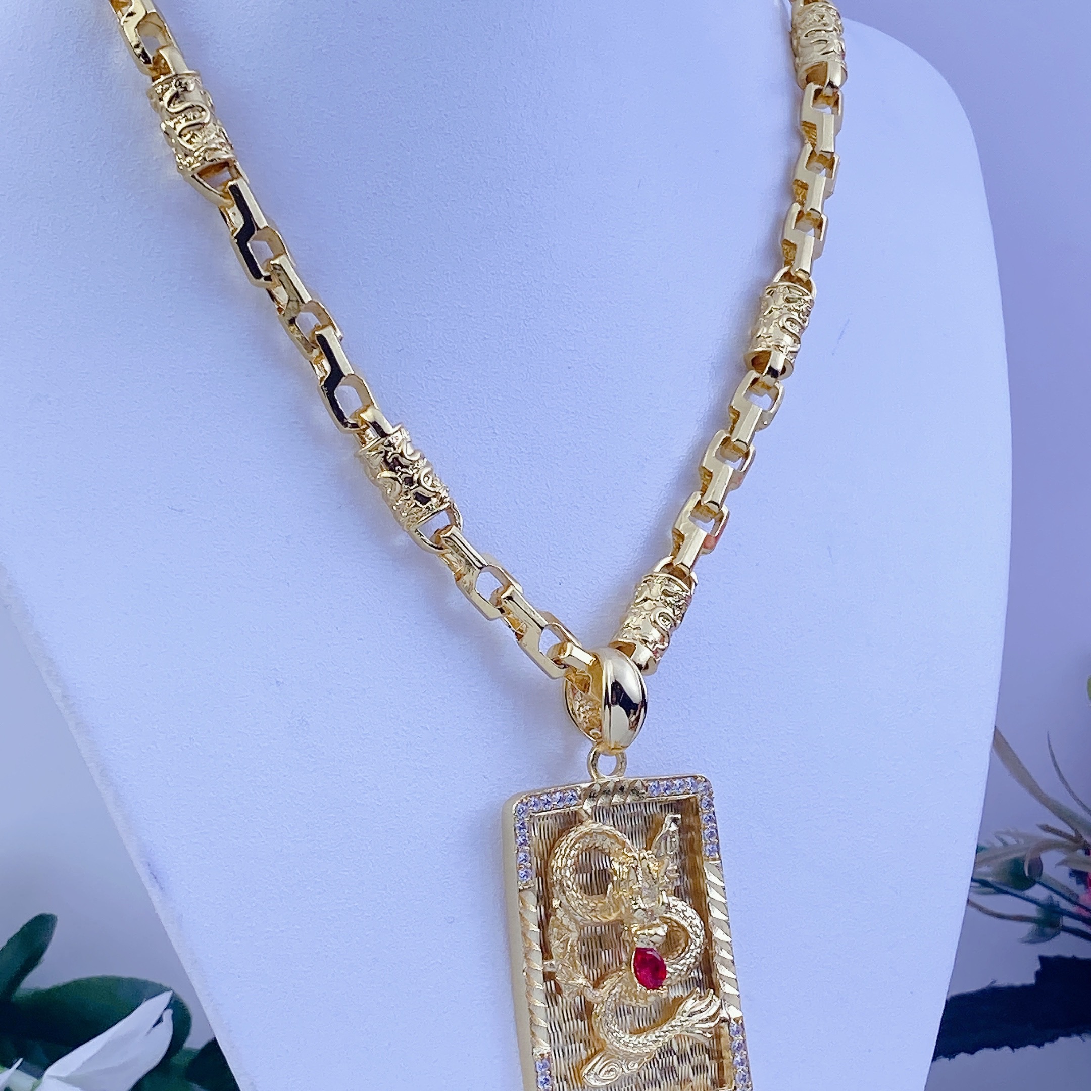 Dây chuyền nam bộ rồng vip 2 2 Bộ Rồng Vip 2 (5)