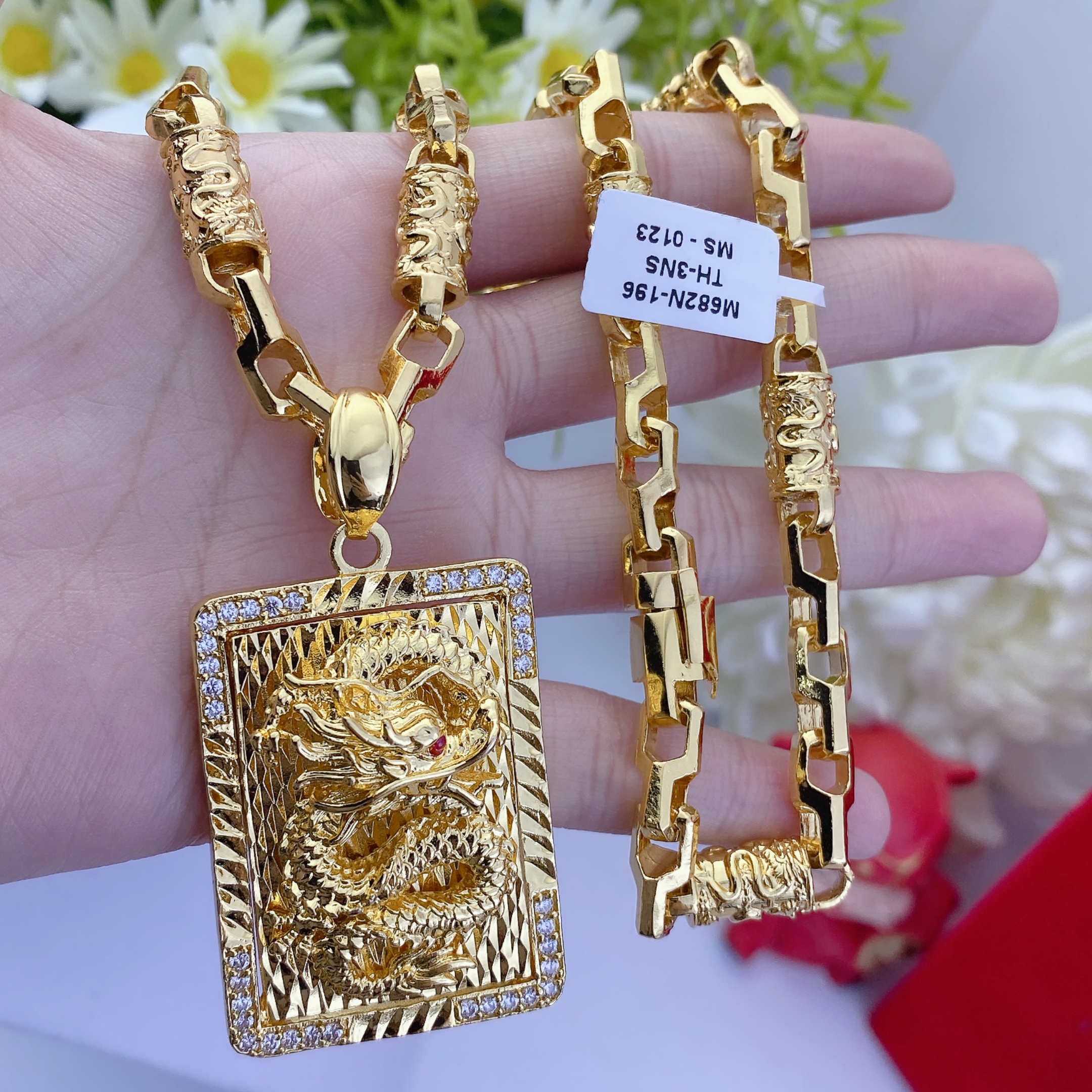 Dây chuyền nam bộ rồng vip 68 5 Bộ Rồng Vip 68 (2)