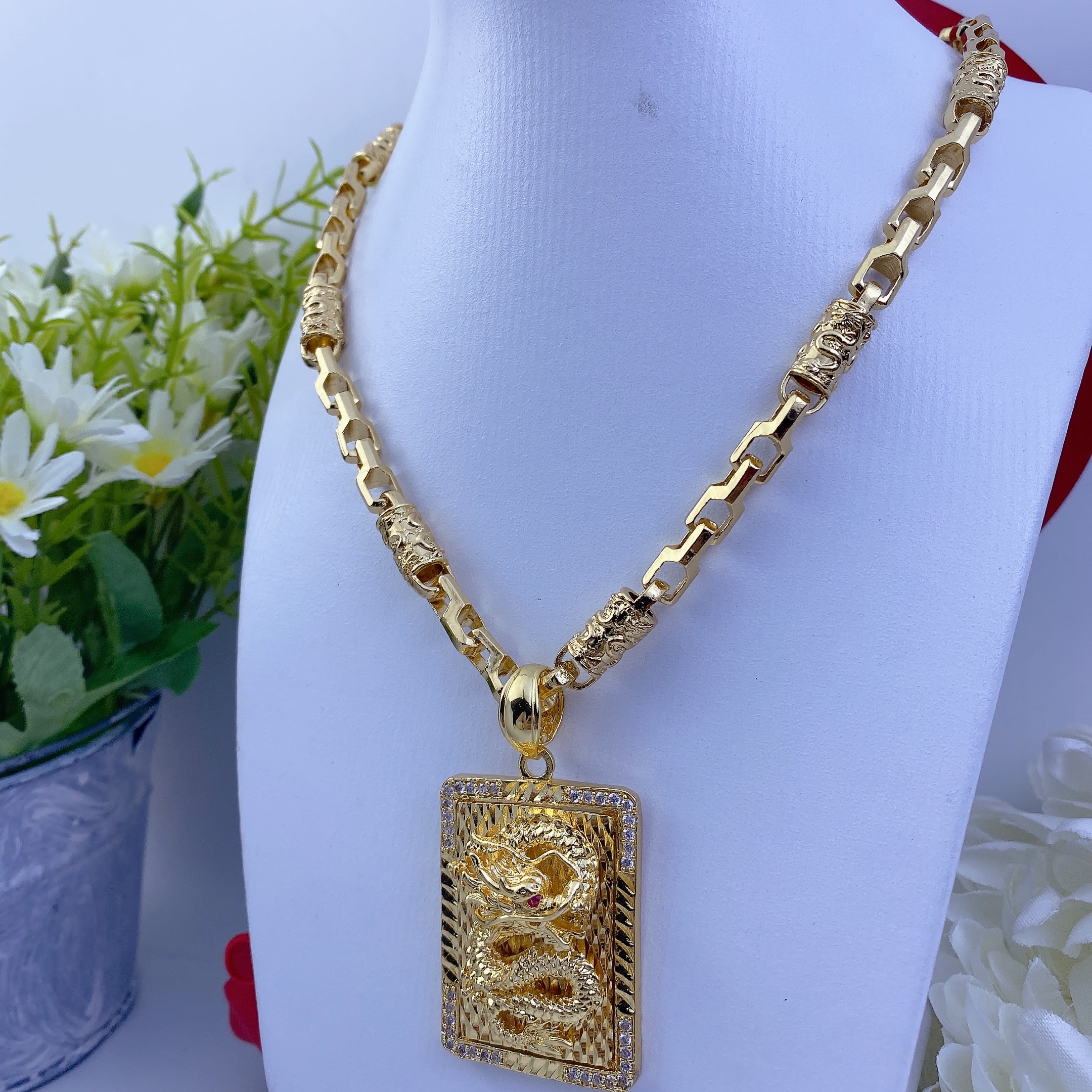 Dây chuyền nam bộ rồng vip 68 2 Bộ Rồng Vip 68 (5)