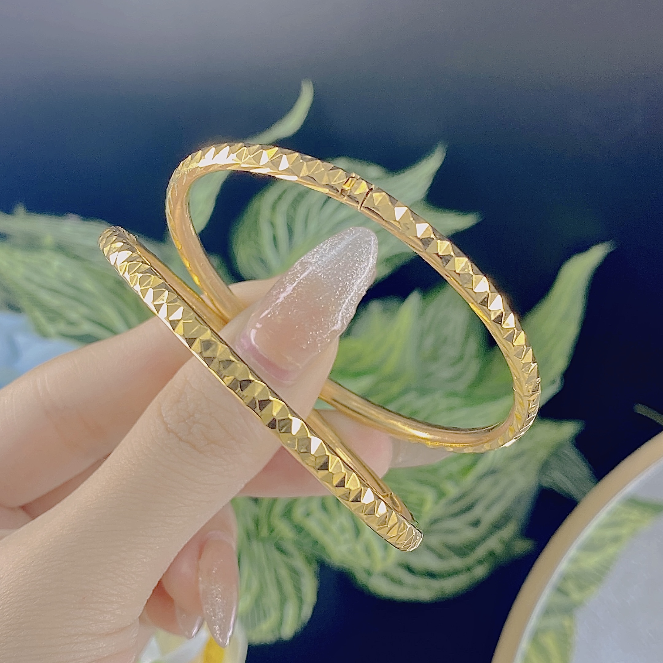 Cặp vòng nữ kim cương 3 CẶp VÒng NỮ Kim CƯƠng (4)