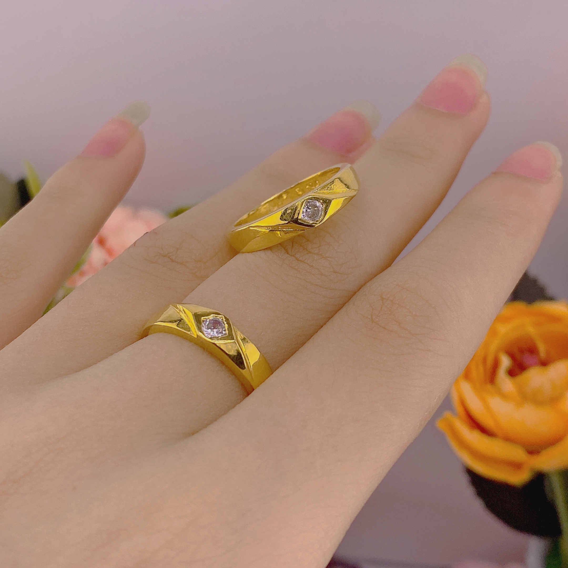 Cặp nhẫn kết hôn số 4 4 Cặp Nhẫn Kết Hôn Số 4 (2)