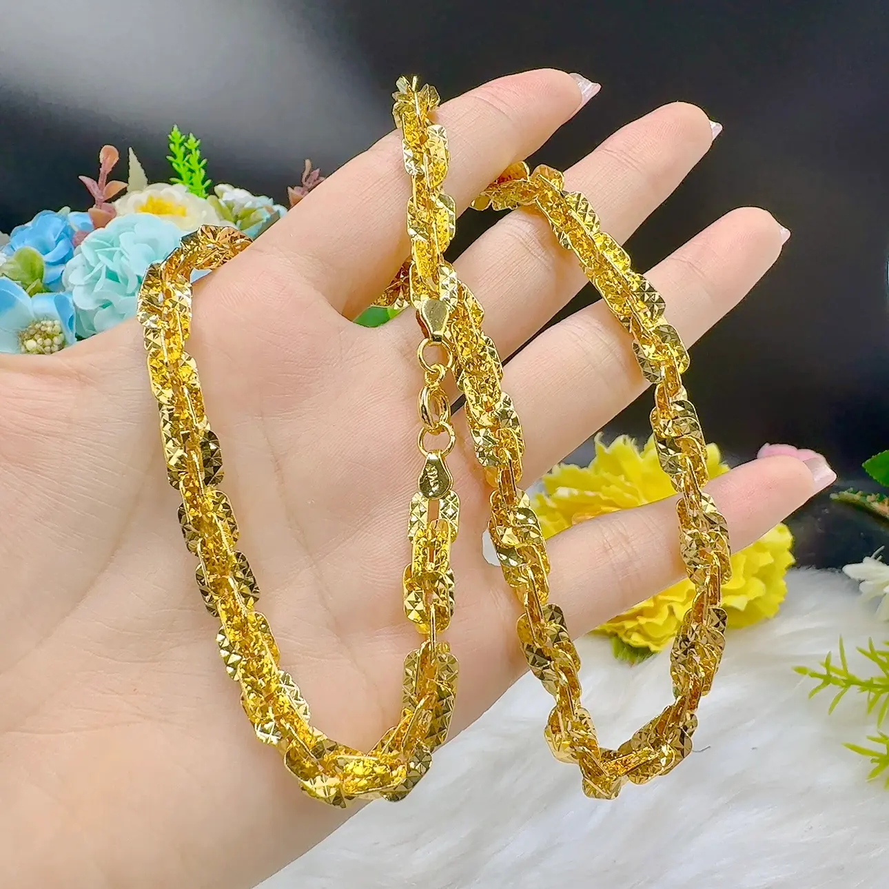 Dây chuyền nữ xoắn vuông vàng 7 chỉ 4 DÂy ChuyỀn NỮ XoẮn VuÔng VÀng 7 ChỈ (2)