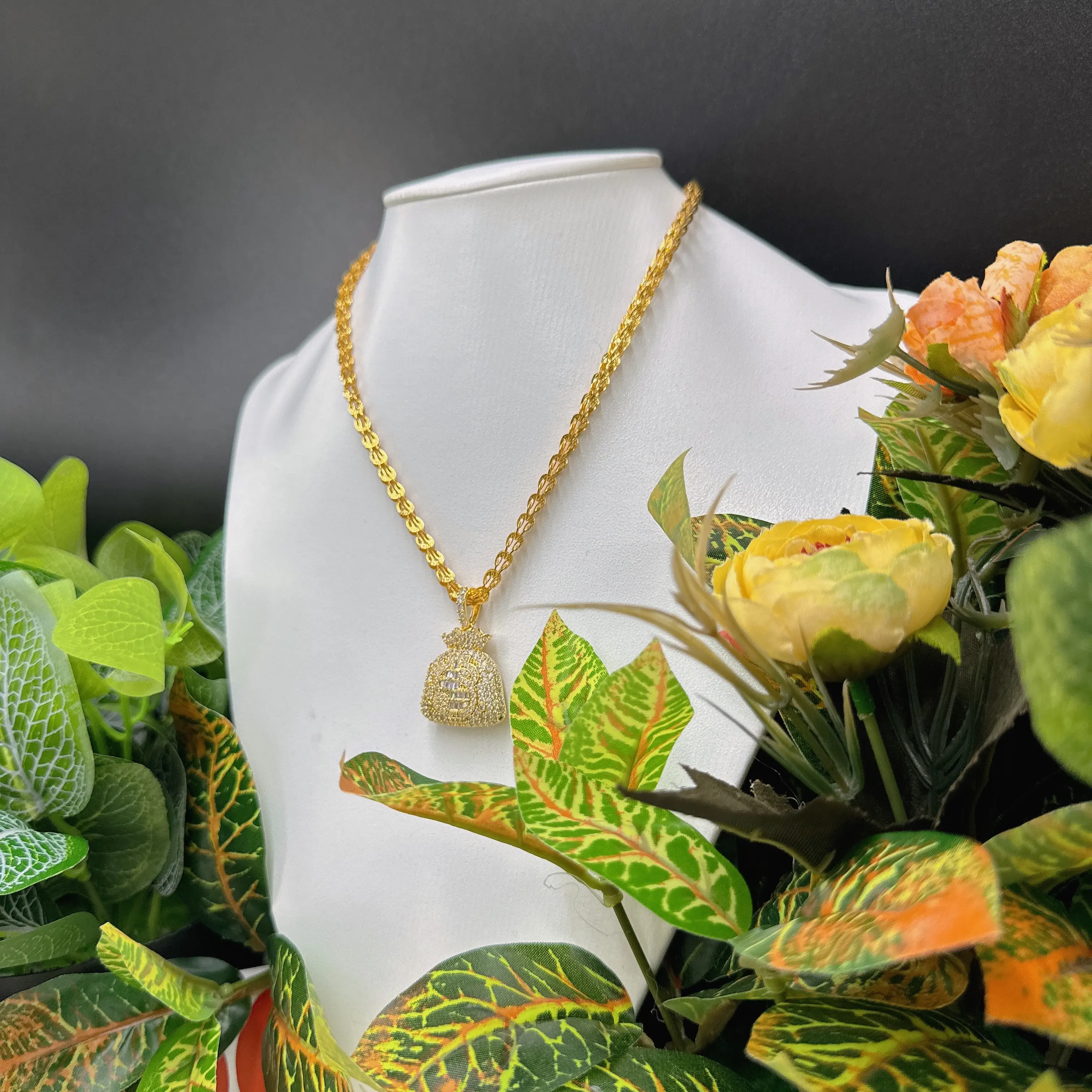 Dây phụng kèm mặt túi tiền 3 DÂy PhỤng KÈm MẶt TÚi TiỀn (2)