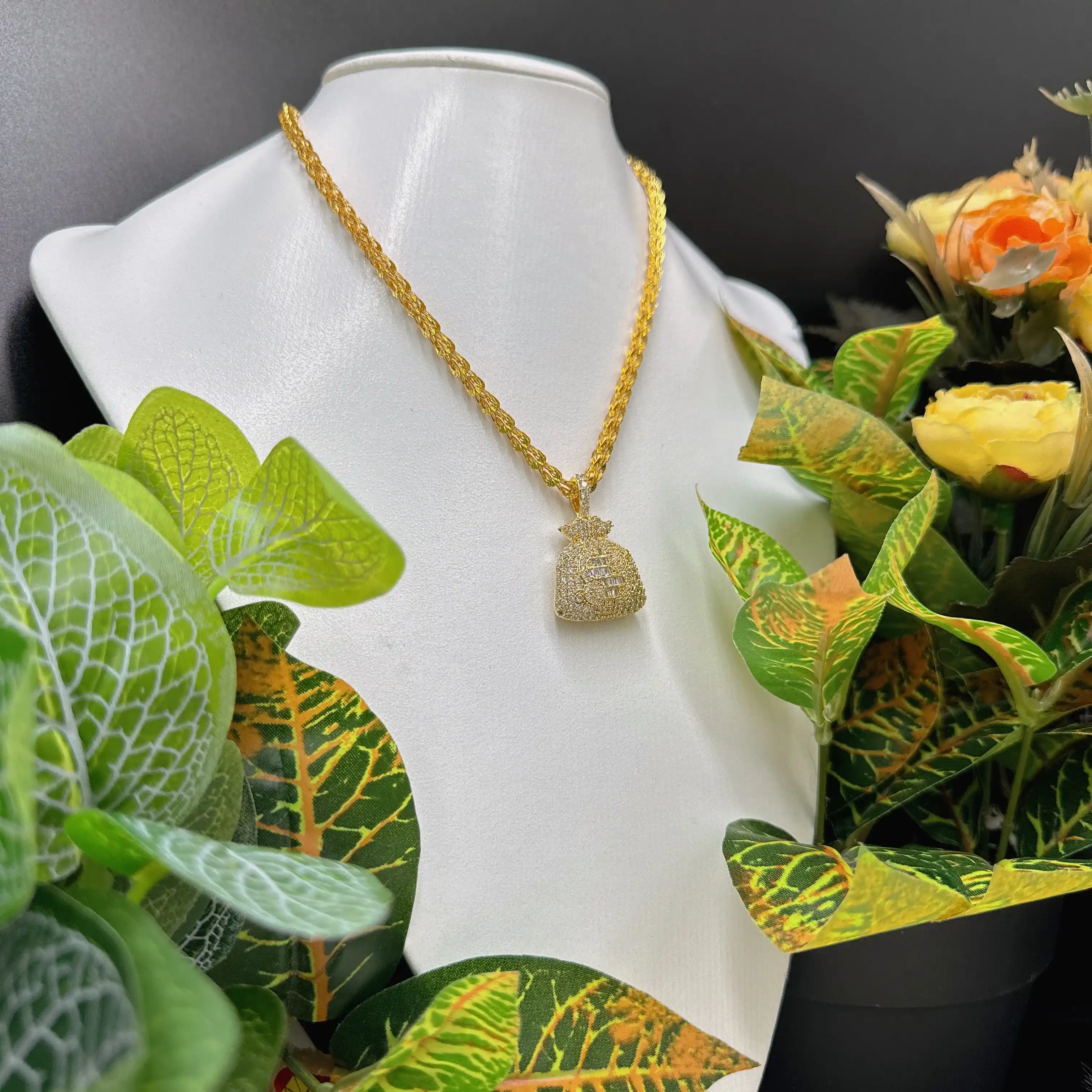 Dây phụng kèm mặt túi tiền 2 DÂy PhỤng KÈm MẶt TÚi TiỀn (3)