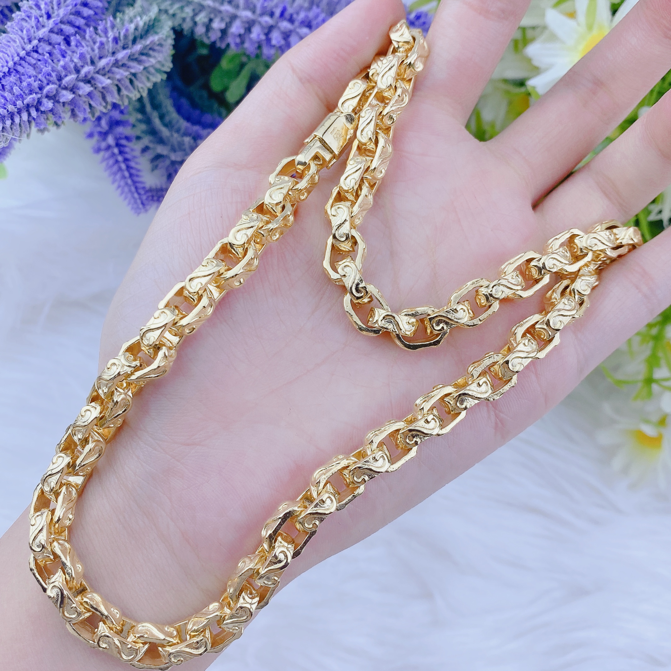 Dây chuyền nam chạm khắc 5 Dây Chuyền Nam Chạm Khắc (1)