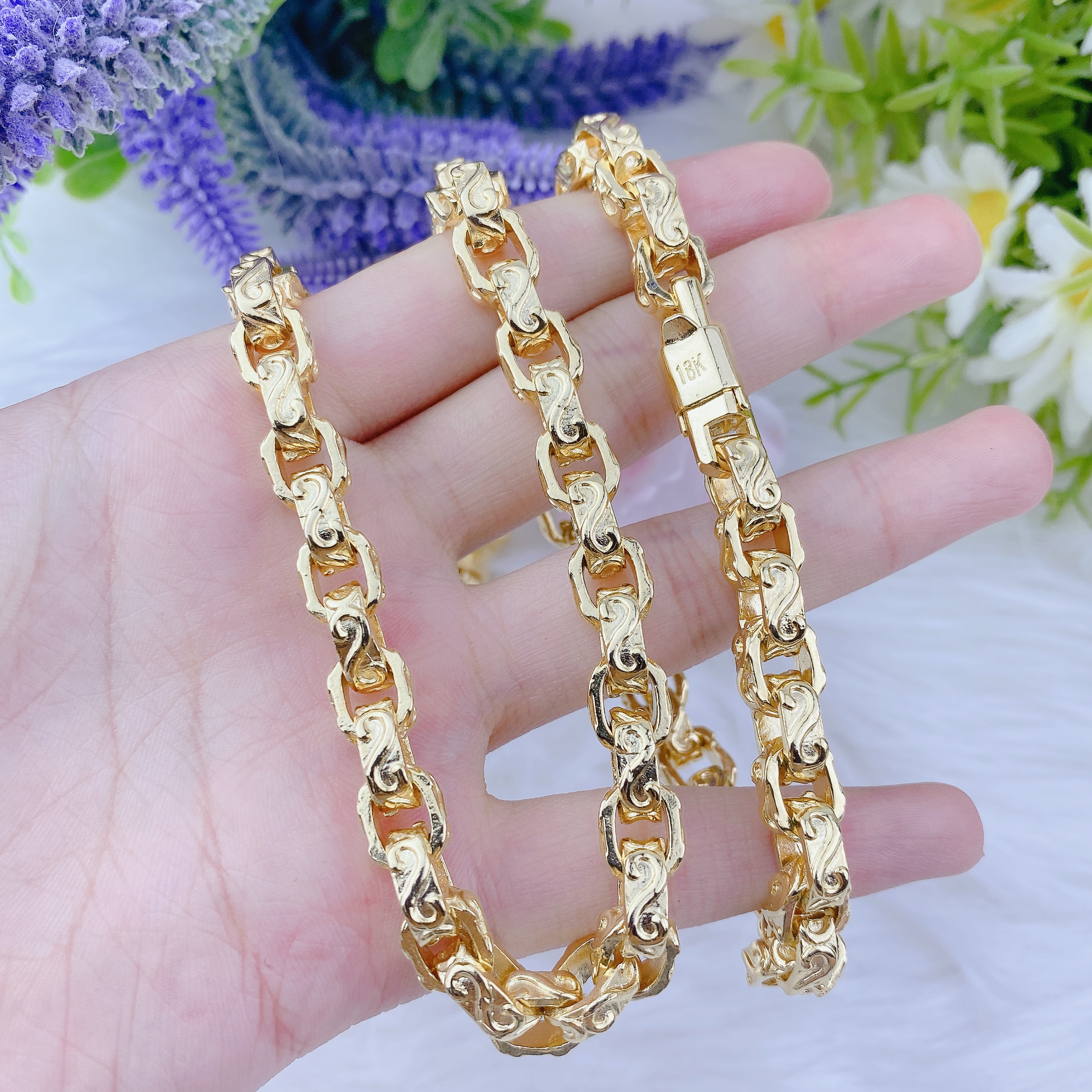 Dây chuyền nam chạm khắc 4 Dây Chuyền Nam Chạm Khắc (2)