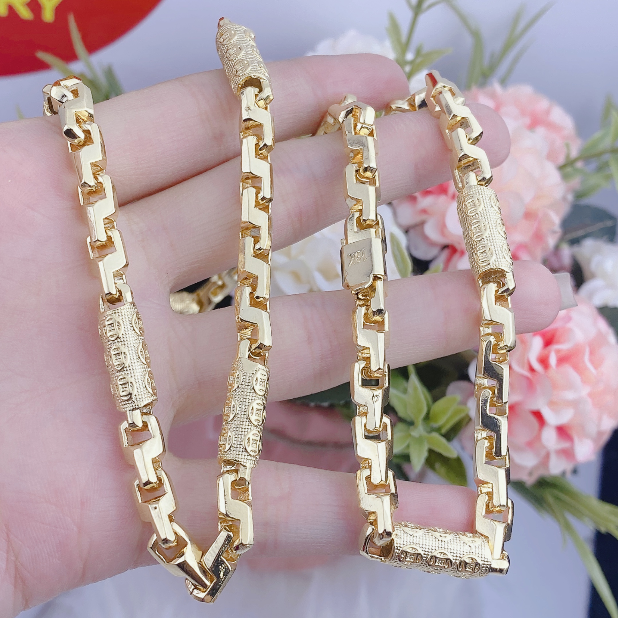 Dây kim tiền 1 lượng khoá hộp 2 Dây Kim Tiền 1 Lượng Khoá Hộp (4)