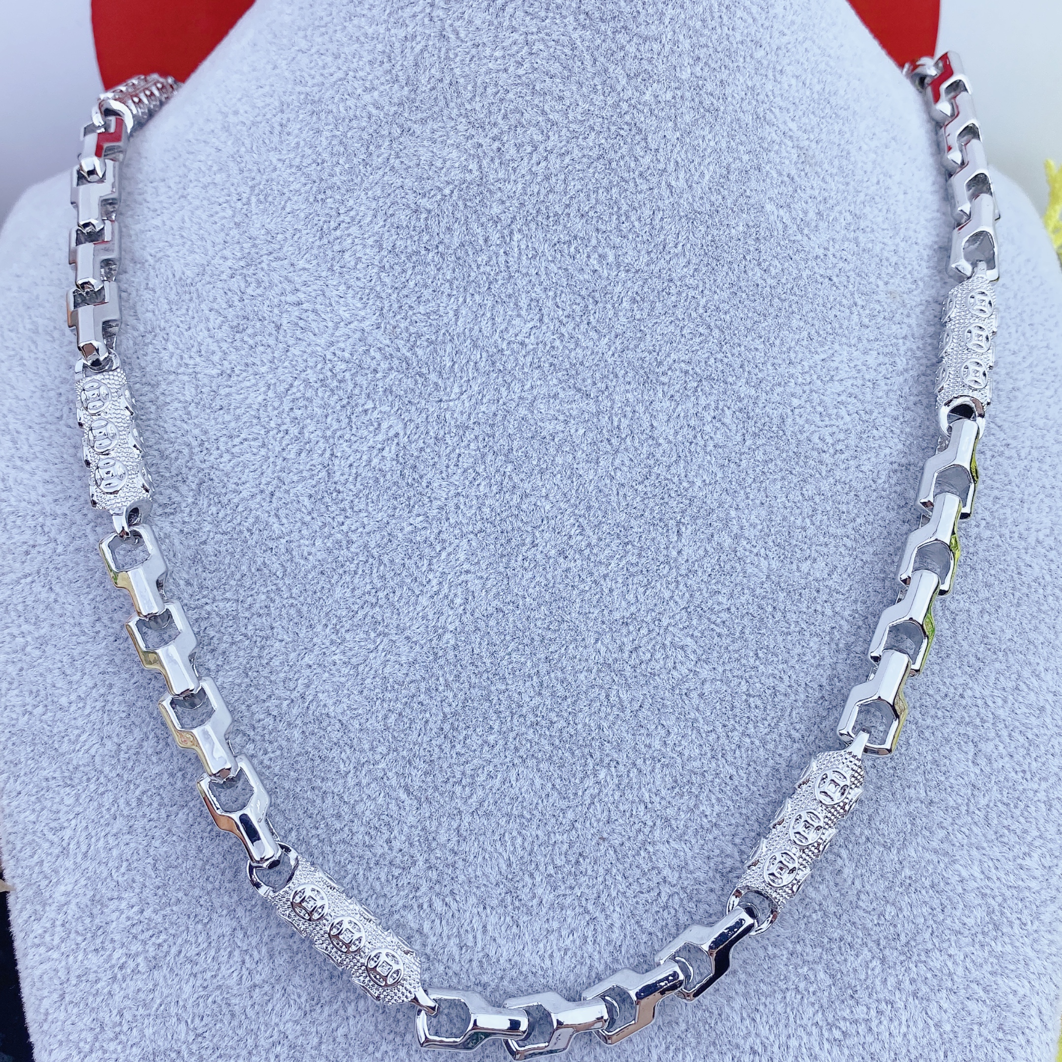 Dây kim tiền 2 lượng khoá hộp 5 Dây Kim Tiền 2 Lượng Khoá Hộp (1)