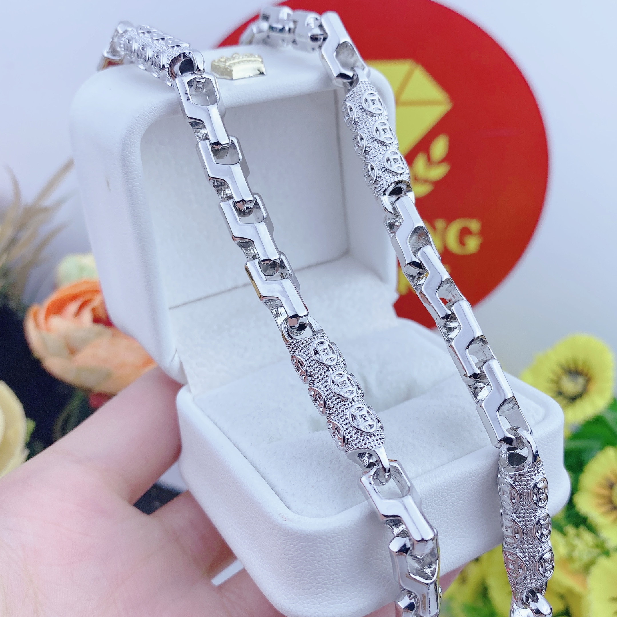 Dây kim tiền 2 lượng khoá hộp 4 Dây Kim Tiền 2 Lượng Khoá Hộp (3)