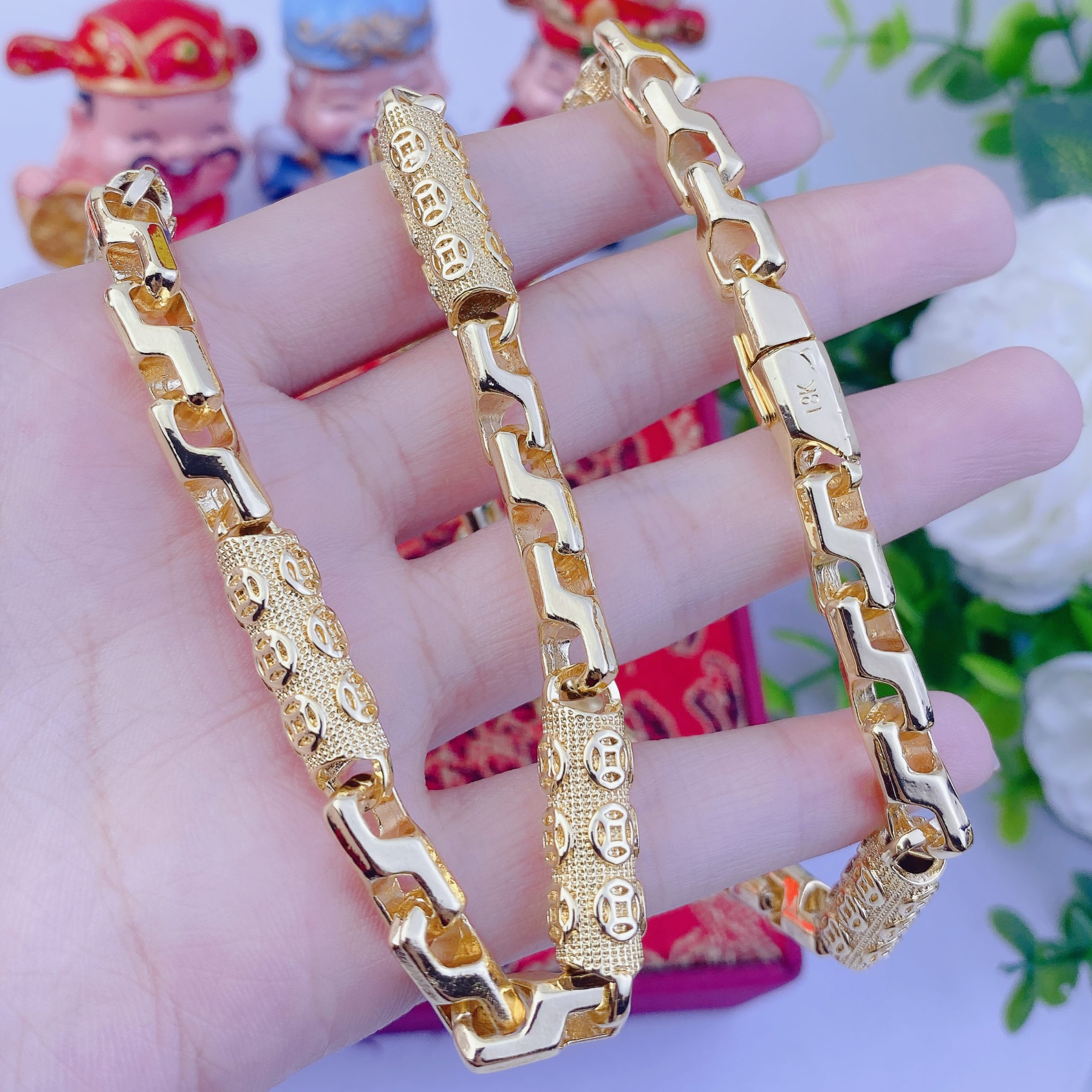 Dây kim tiền 2 lượng khoá hộp 2 Dây Kim Tiền 2 Lượng Khoá Hộp (4)