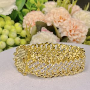 LẮc Tay NỮ Xe TĂng ĐÁ (5)