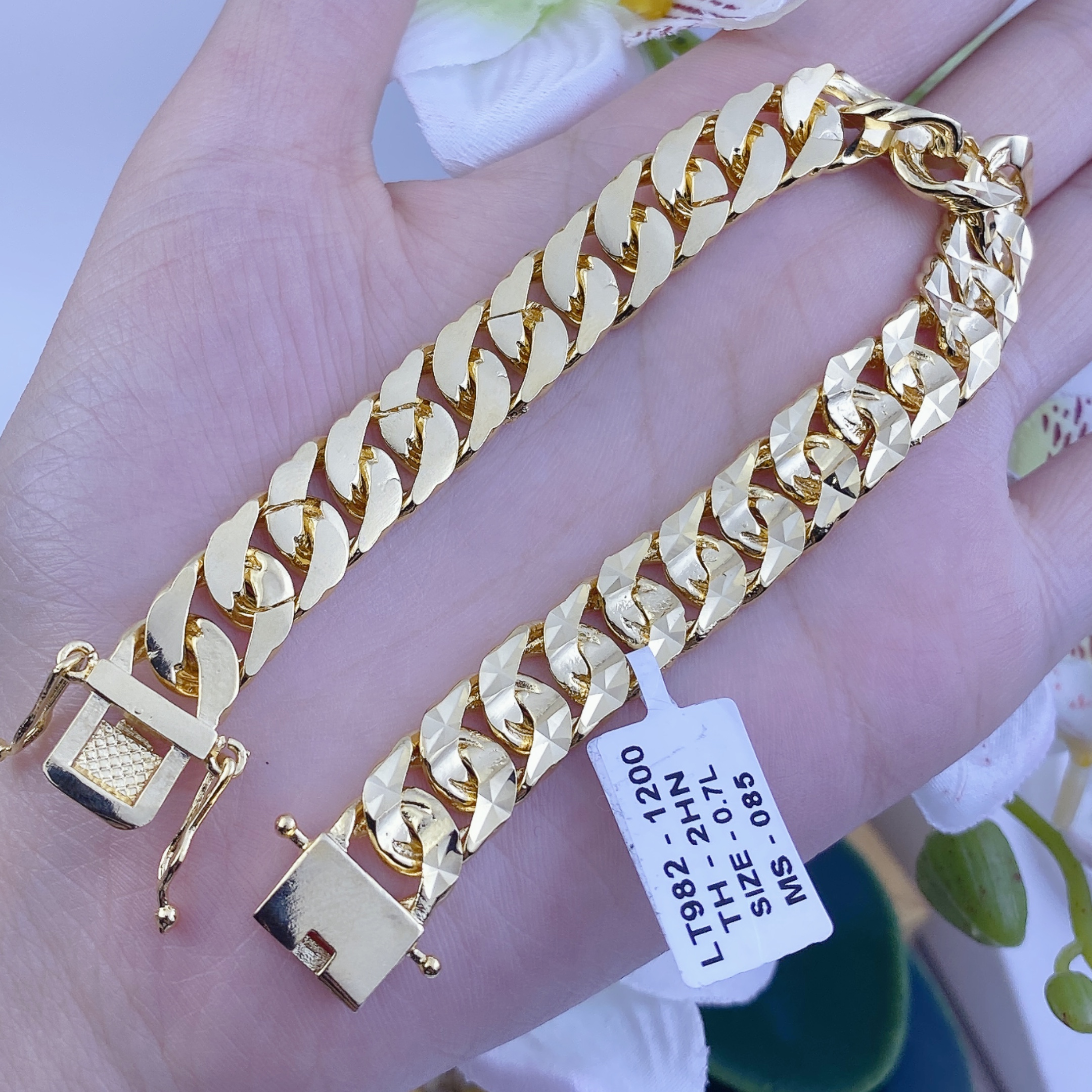 Lắc tay 5 chi khoá cài 2 bên 3 Lắc Tay 5 Chi Khoá Cài 2 Bên (4)