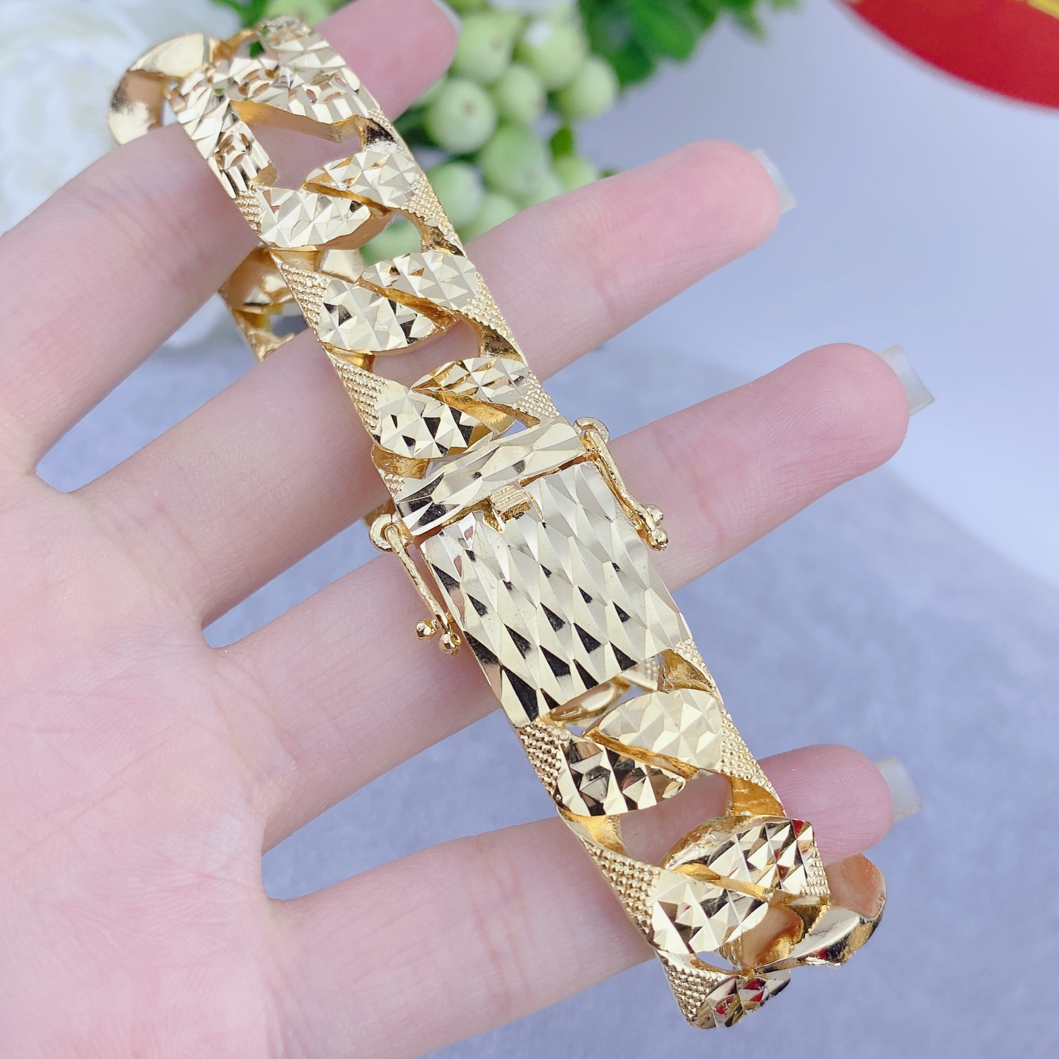 Lắc tay chữ N 1lương 5 Lắc Tay Chữ N 1lương (1)