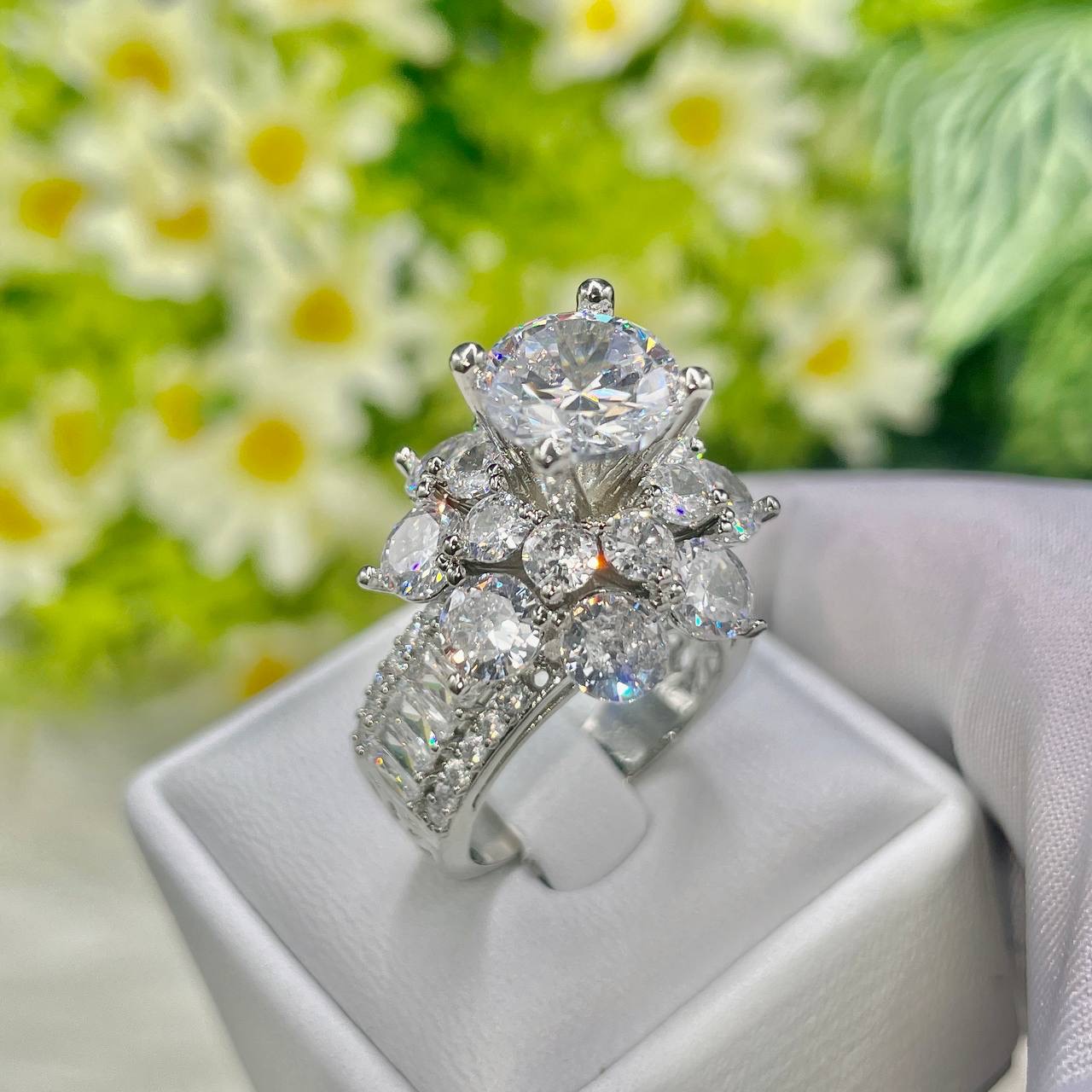 Nhẫn nữ NN05 - Trắng 3 NhẪn NỮ Nn05-trẮng (1)