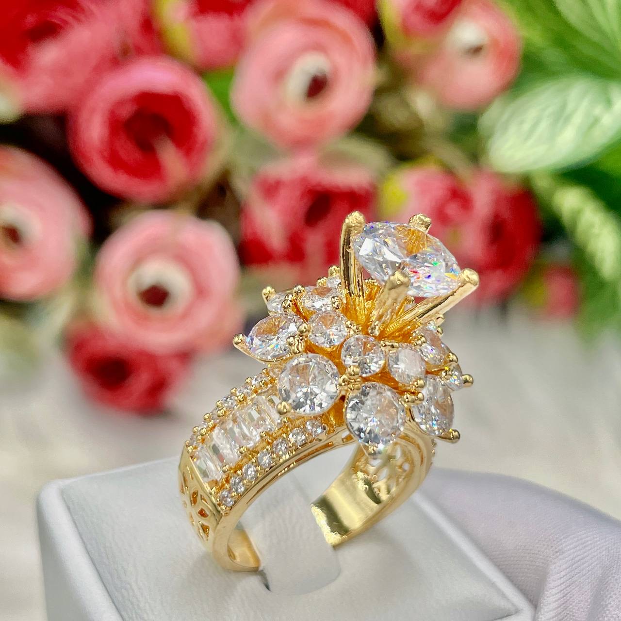 Nhẫn nữ NN05 - Vàng 2 NhẪn NỮ Nn05-vÀng (9)