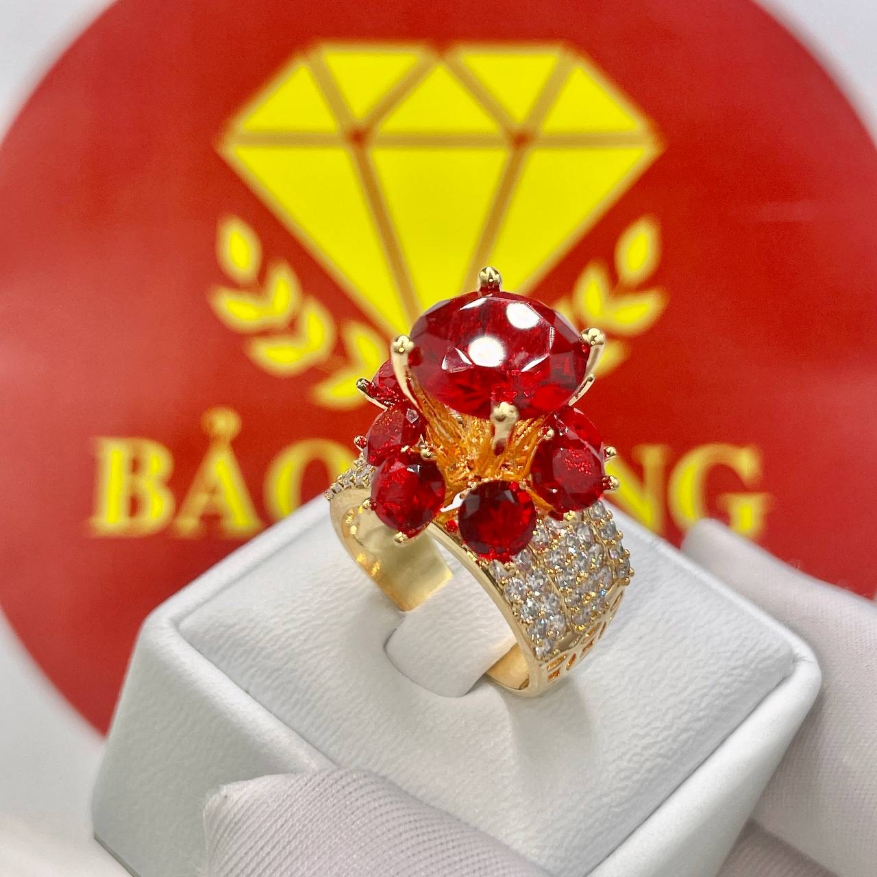 Nhẫn nữ Ruby đá đỏ 4 NhẪn NỮ Ruby ĐÁ ĐỎ (1)