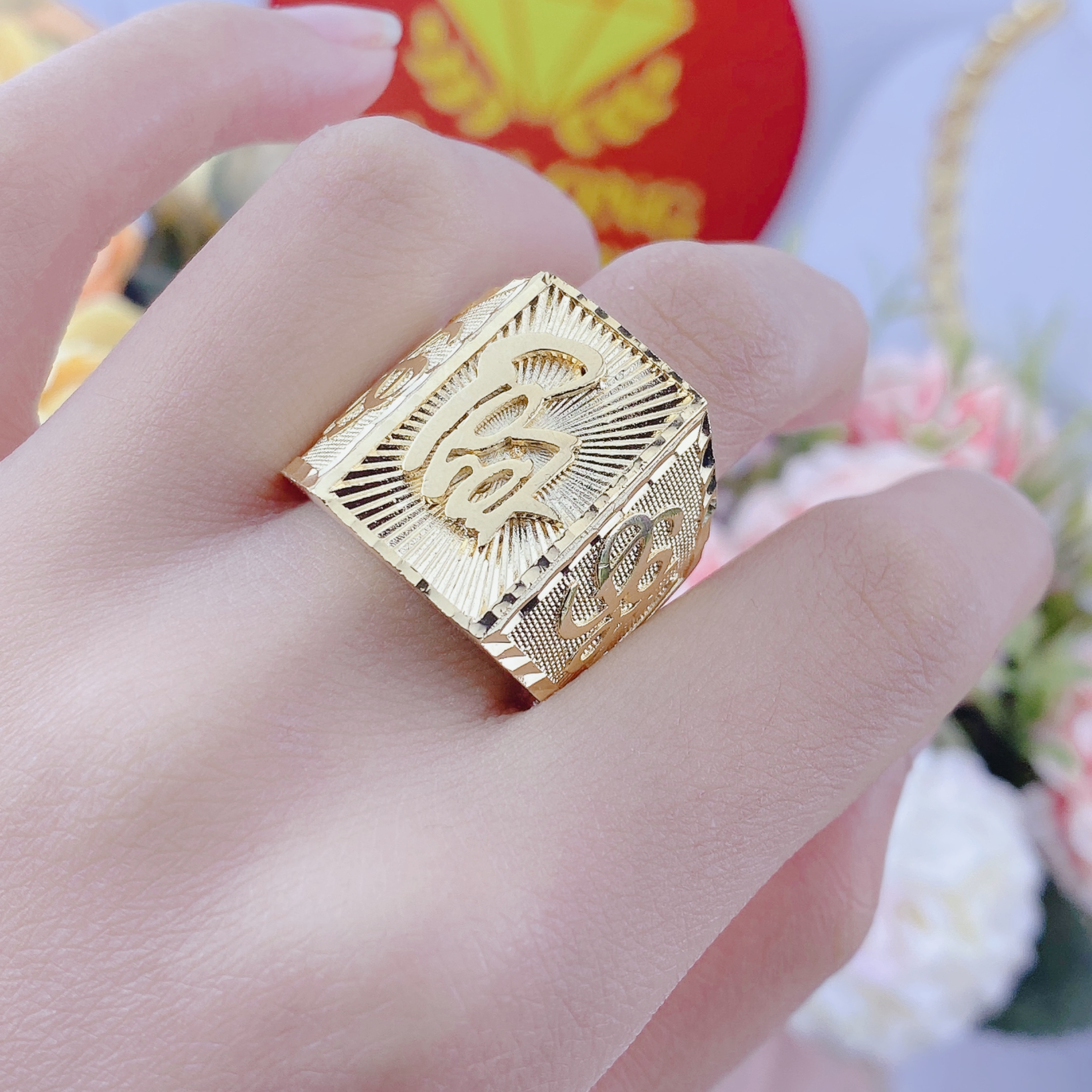 Nhẫn chữ phát 4 Nhẫn Chữ Phát (3)