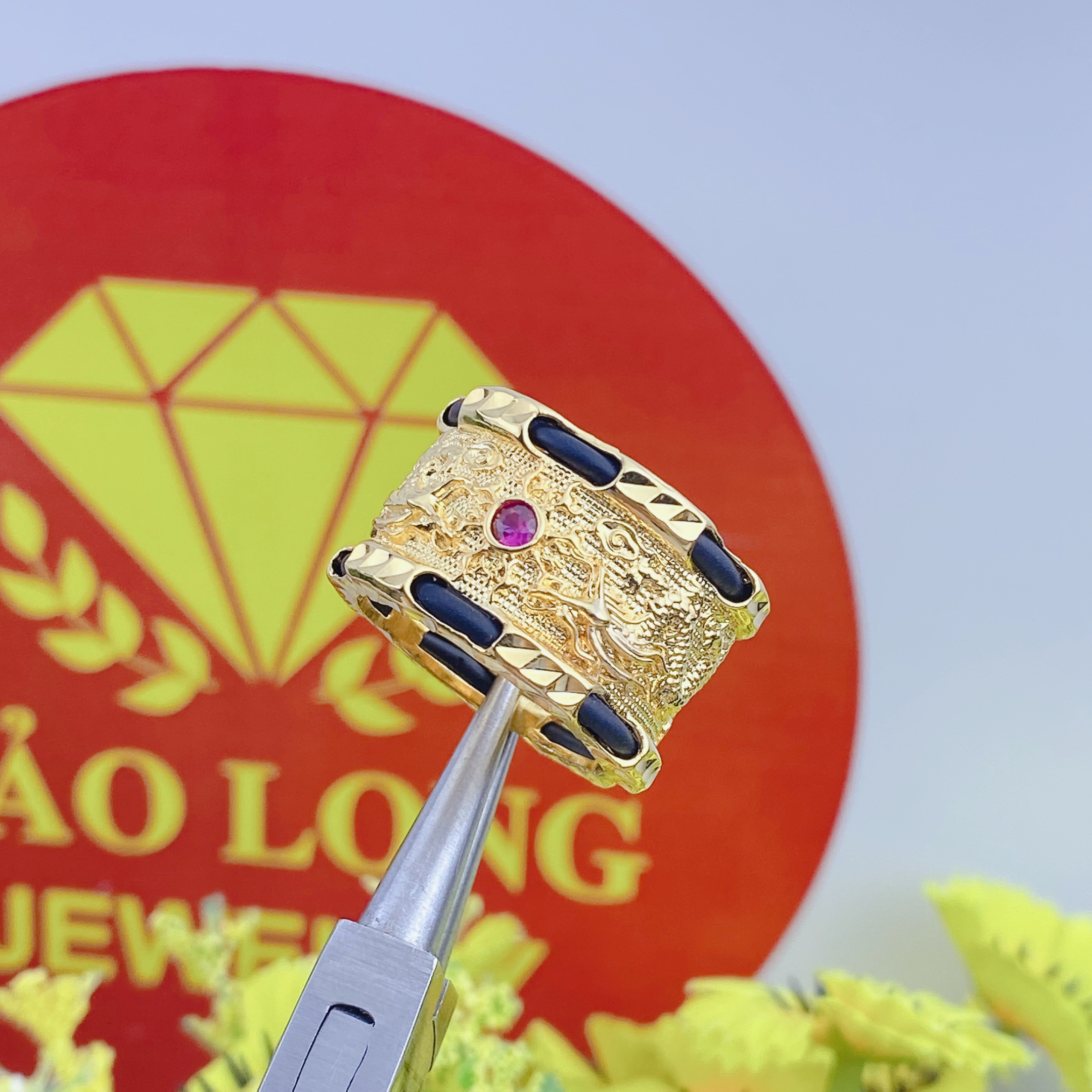 Nhẫn nam lông đuôi voi 3 Nhẫn Nam Lông đuôi Voi (4)