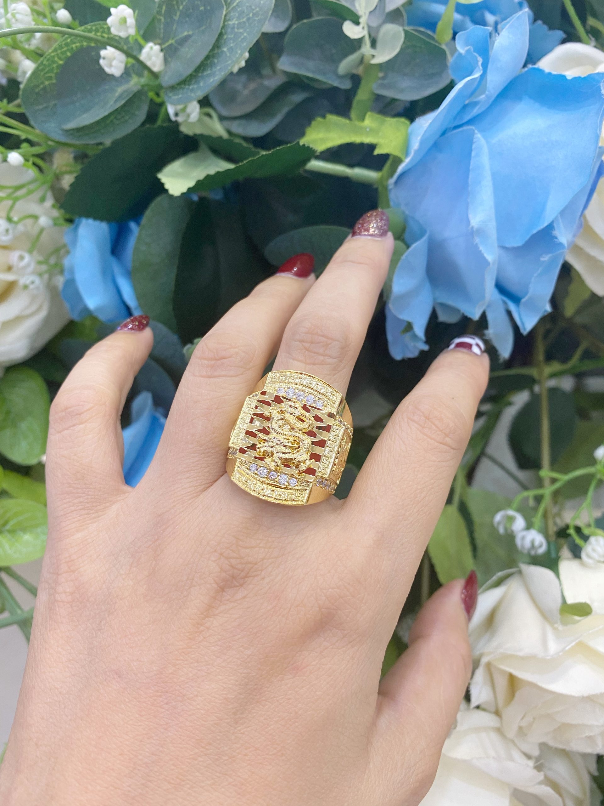 Nhẫn rồng nam BL02 1 Nhẫn Rồng Nam Bl02 (1)