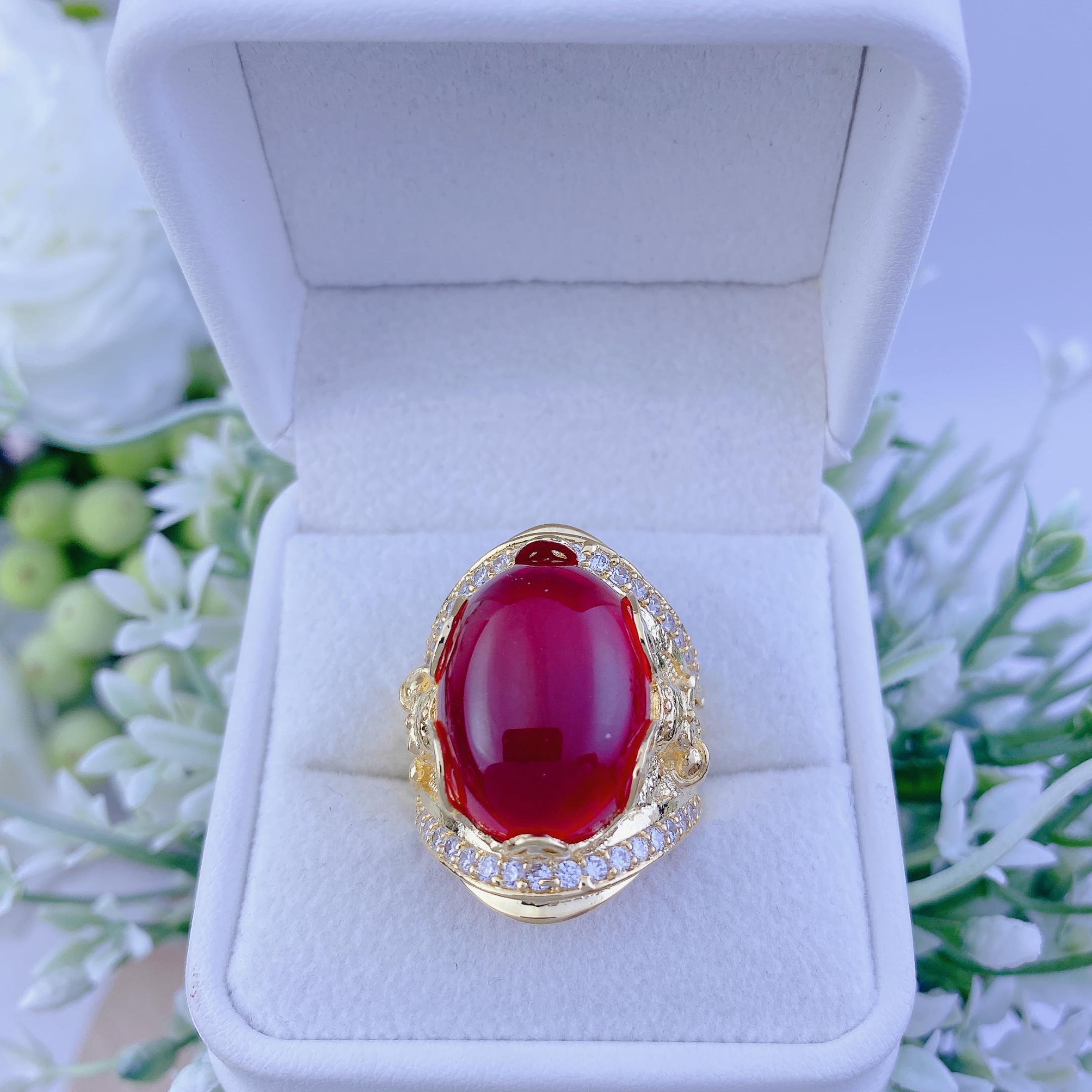 Nhẫn thần tài đá đỏ 2 Nhẫn Thần Tài đá đỏ (5)