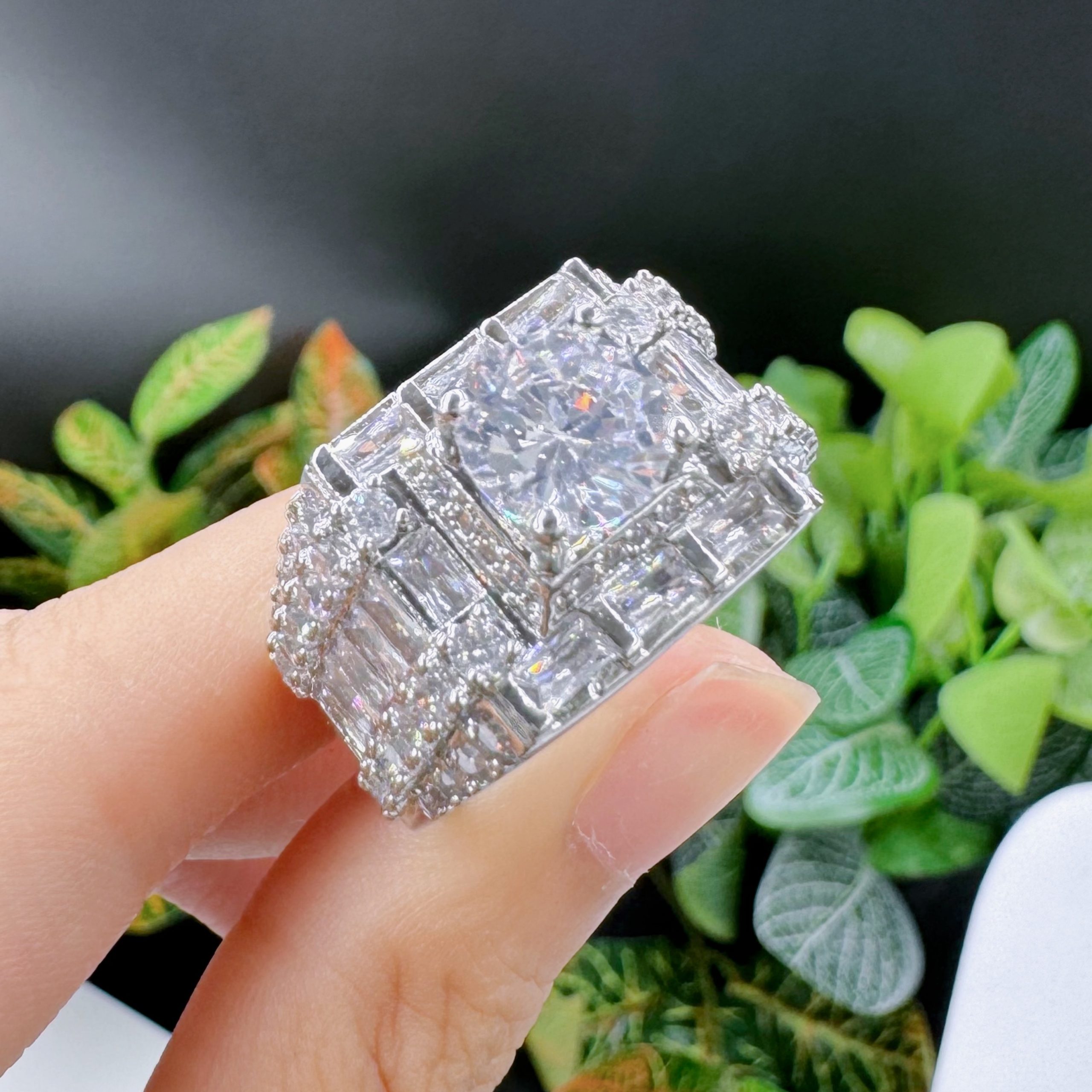 Nhẫn trắng LK13 1 Nhẫn Trắng Lk13 (1)