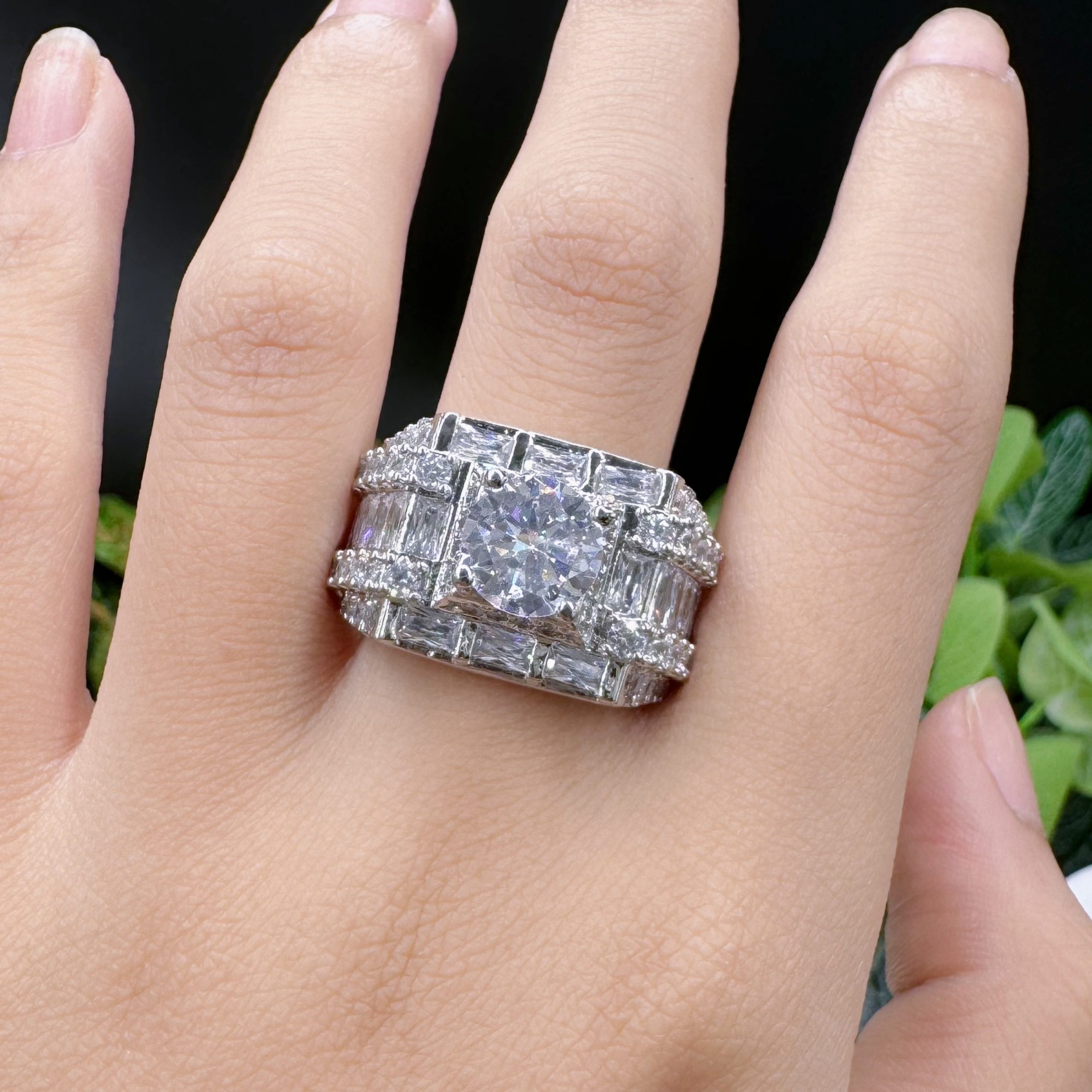 Nhẫn trắng LK13 5 Nhẫn Trắng Lk13 (2)