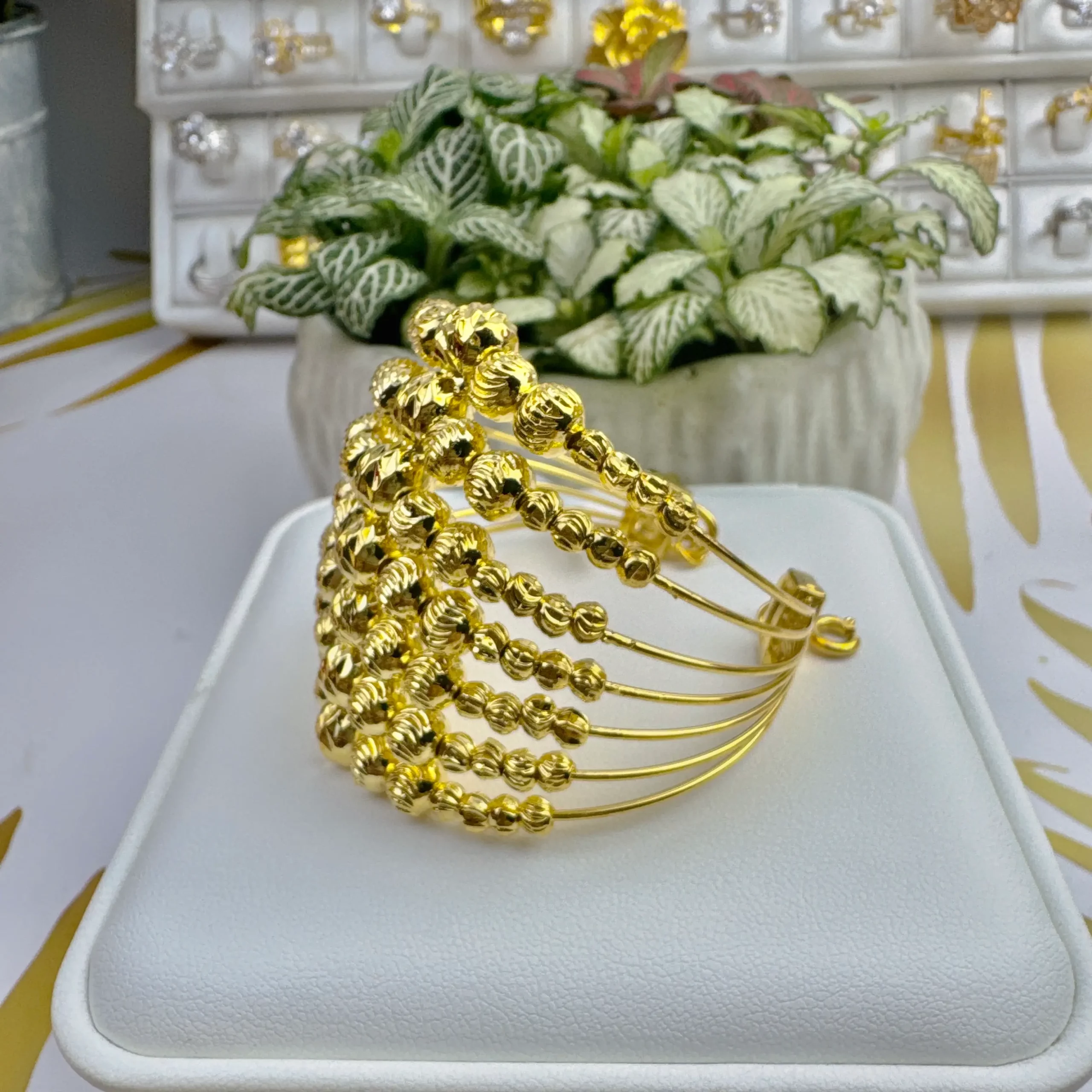 Lắc tay nữ bi 7 tầng 6 VÒng Tay NỮ Bi 7 TẦng (2)