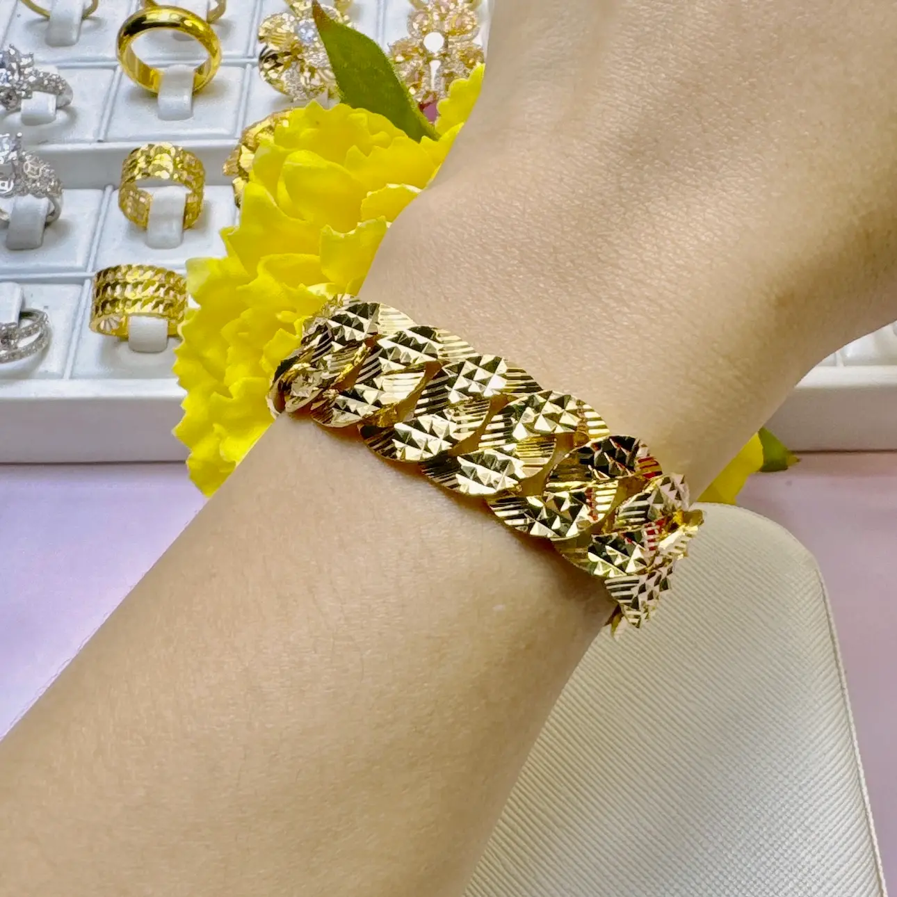 Lắc tay nữ bi 7 tầng 3 VÒng Tay NỮ Bi 7 TẦng (6)