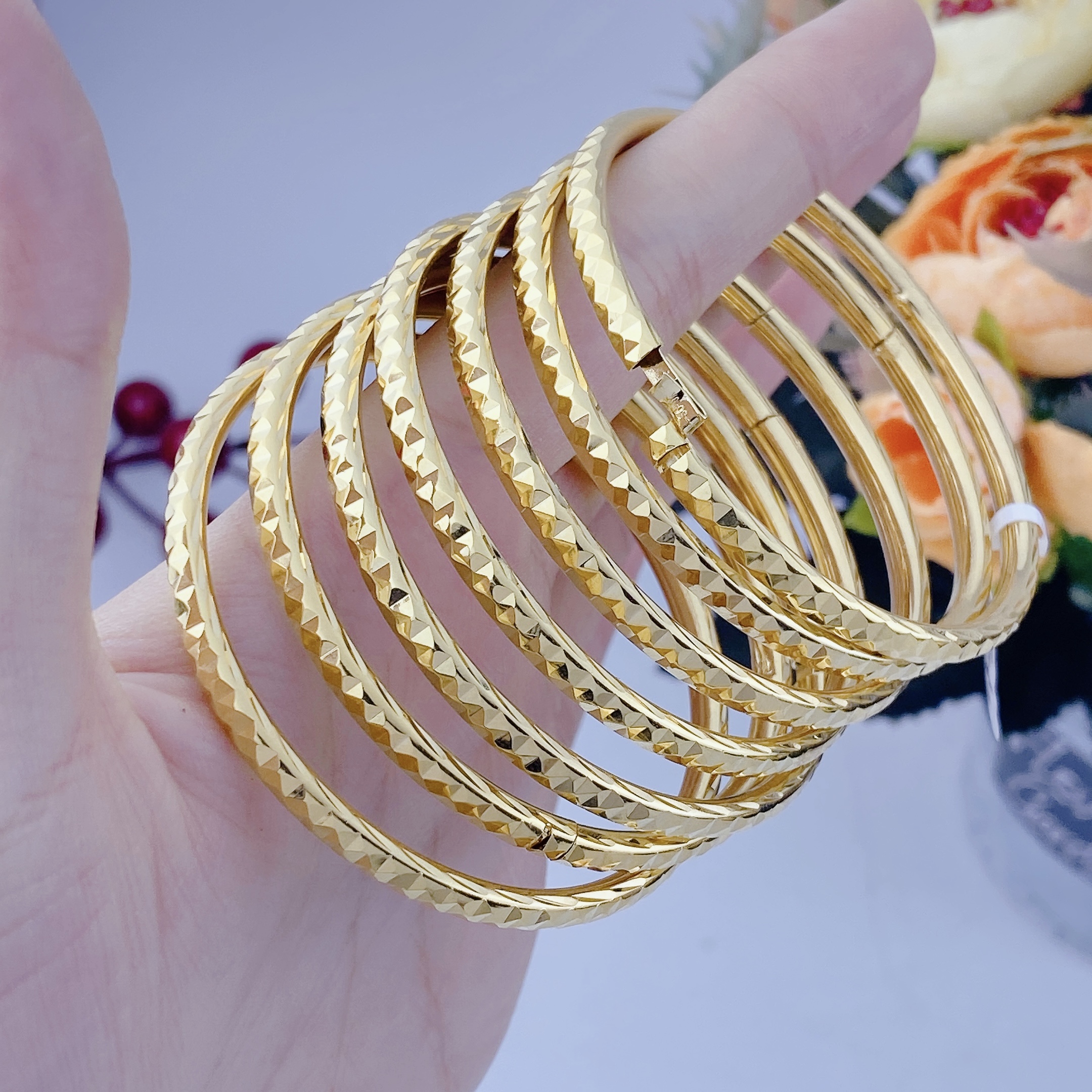 Vòng tay nữ ximen kim cương 3,5KC 4 VÒng Tay NỮ Ximen Kim CƯƠng 3,5kc (3)